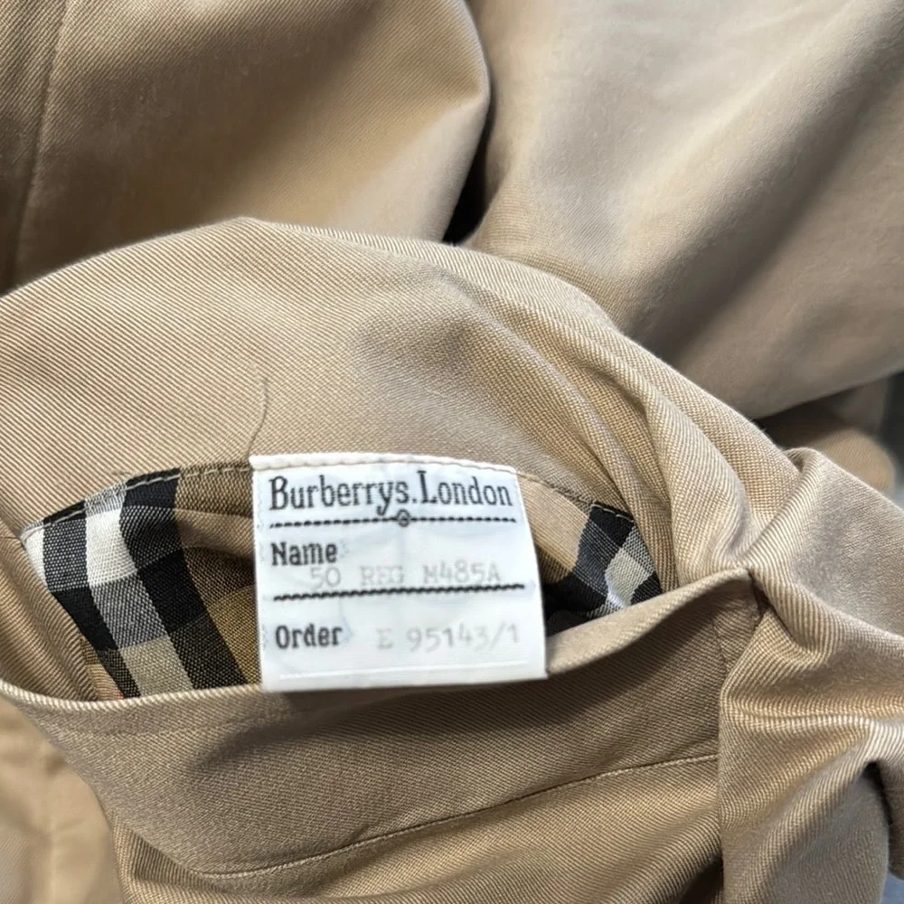 Burberry Vintage Jacket Men’s Sz 50 Reg - Picture 11 of 13